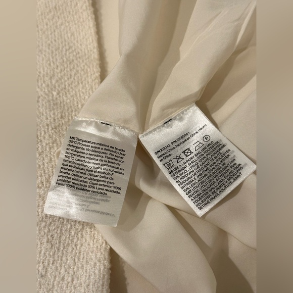 H&M Cream Textured Shirt Dress - Picture 8 of 13